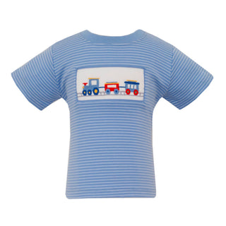 Boys Smocked T-shirt - Train