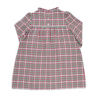 Long-sleeve Mary Baker Day Dress - Wicker Park Plaid