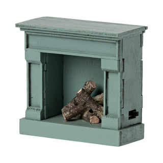 Fireplace, Mouse - Blue