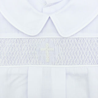 Jackson Bubble with Smocked Cross