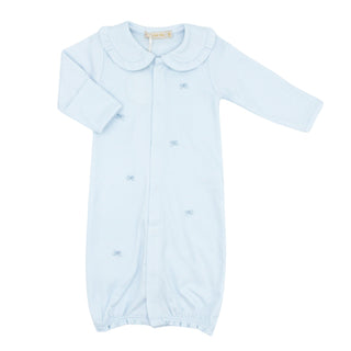 Girls Converter Gown with Hand-embroidery - Little Bows