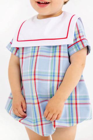 Towne's Top Sail Bubble - Kensington Court Plaid