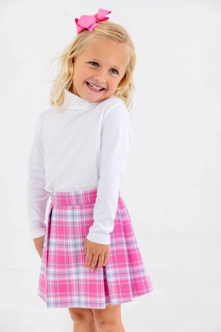 Parson Pleated Skirt - Brenton Point Plaid