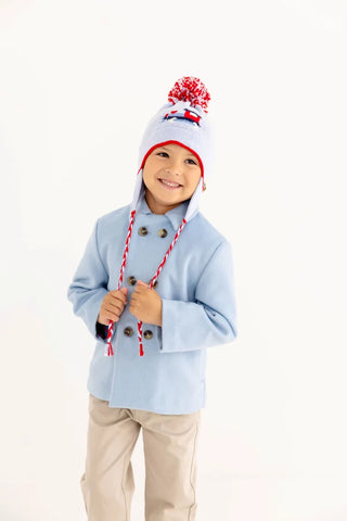 Price Bell Peacoat - Barrington Blue