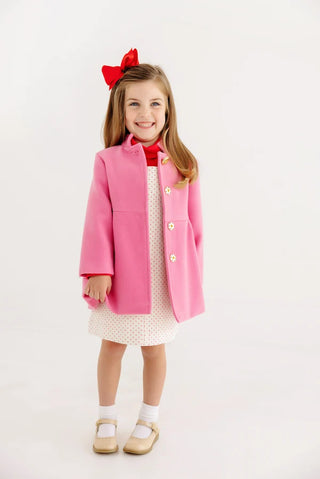 Penelope Peacoat - Hamptons Hot Pink