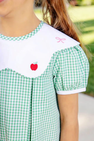 Frenchy Frock - Apples and Bows
