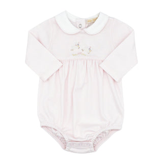 Girls Bubble with Hand-embroidery - Baby Lambs