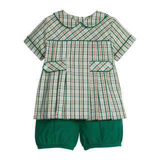 Bennett Short Set - Mistletoe Tartan