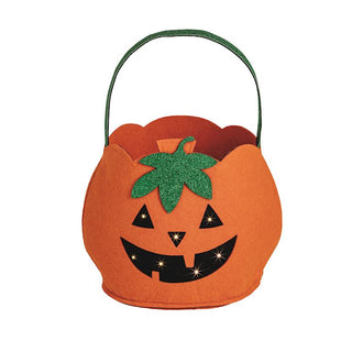 Light-up Halloween Treat Bucket - Pumpkin