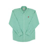 Gibson Island Green Mini Gingham with Richmond Red Stork