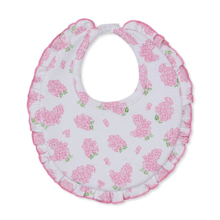 Printed Bib - Pink Lilac Love