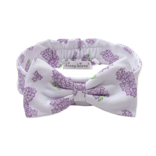 Printed Headband - Lilac Love