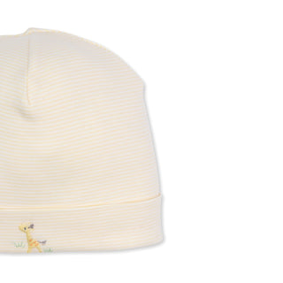 Hat with Hand-embroidery - Premier Giraffe Love