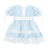 Blue with White