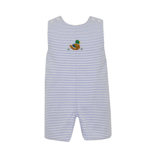 Boys Knit Shortall with Crochet Mallard