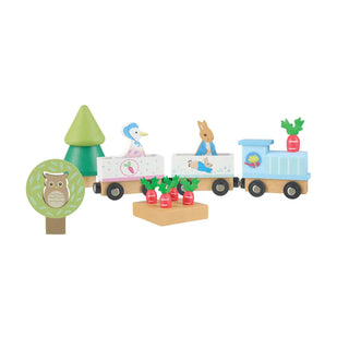 Peter Rabbit Wooden Train Track