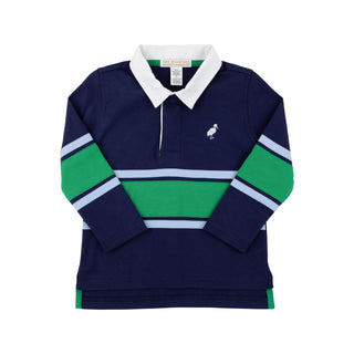Rollins Rugby Shirt - Nantucket Navy