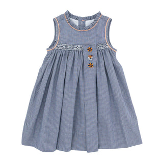 Girls Spirit Trio Game Day Dress - Auburn