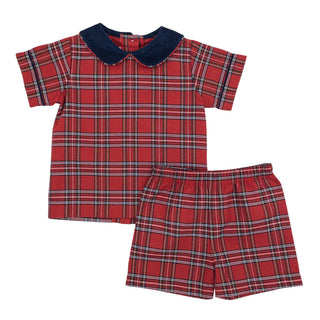 Peter Short Set - Royal Plaid