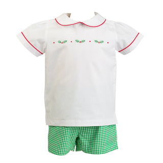 *PRE-ORDER* Boys Carol Christmas Short Set