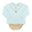 Sparky on Light Blue with Latte
