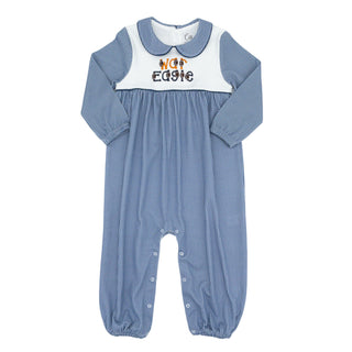 Boys Pima Collared Romper