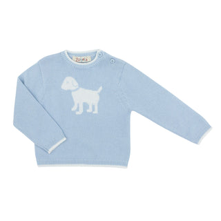 Boys Pullover Sweater - Dog