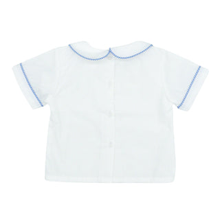 Boys Shortall with Hand-smocking - Birthday