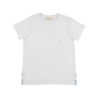 Carter Crewneck - Worth Avenue White