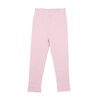 Classic Straight Leggings - Light Pink