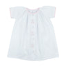 White with Pink