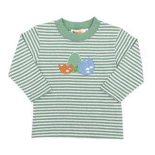 Boys Long-sleeve T-shirt with Applique - Dino Eggs