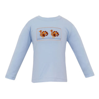 Boys Smocked Long-sleeve T-shirt - Turkey