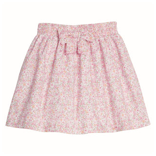 Bow Smocked Skirt - Oakleigh Floral