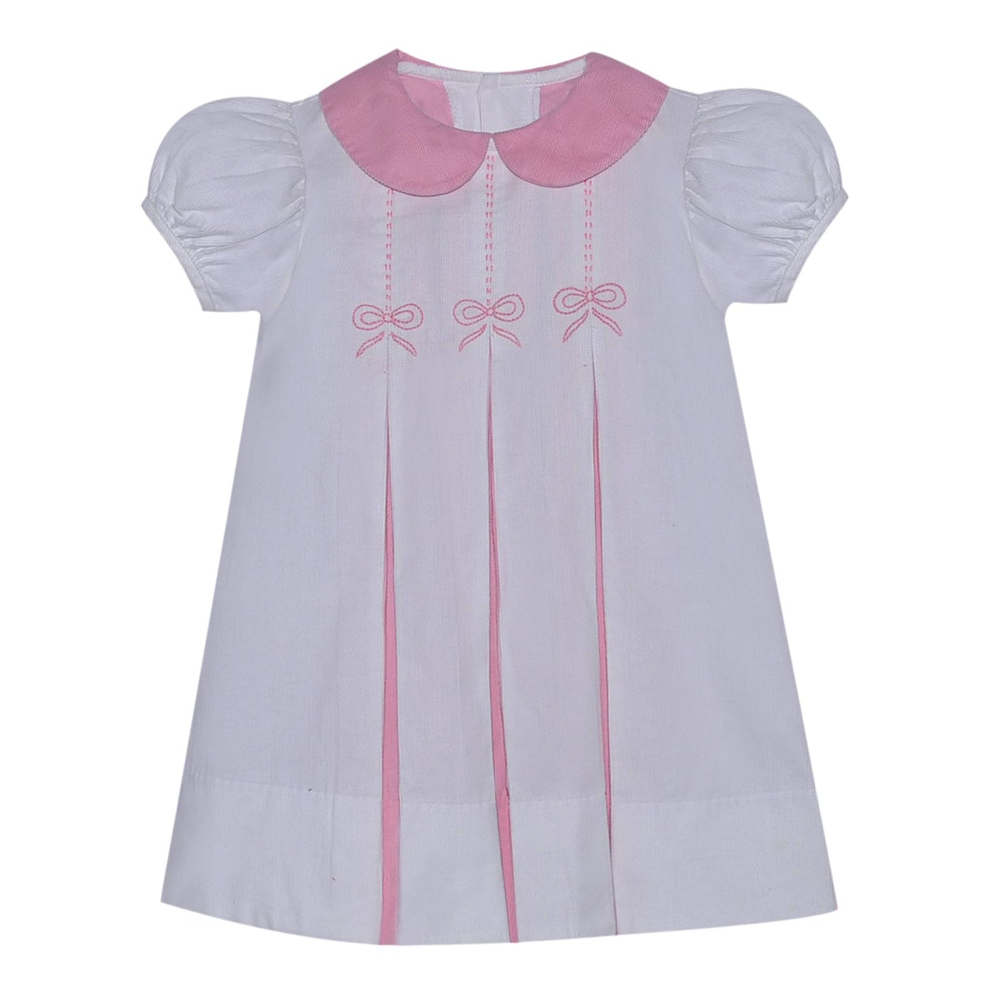 Reese Dress with Bow Embroidery