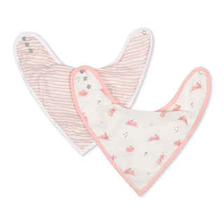 Bunny & Wave Bib Set