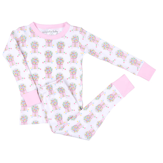 Gumball Print Pajama Set
