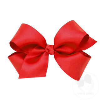 French Satin Hair Bow