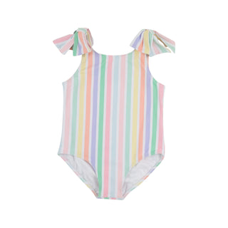 Edisto Beach Bathing Suit - Southhampton Stripe