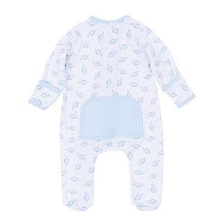 Printed Zip Footie - Baby Dino