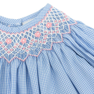Girls Legging Set with Bishop Top and Hand-smocking - Geometrics and Flowers