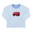 Firetruck on Light Blue Stripe