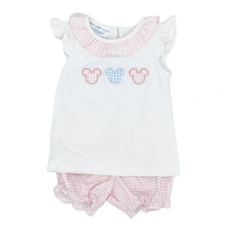 Girls Mouse Ear Bloomer Set