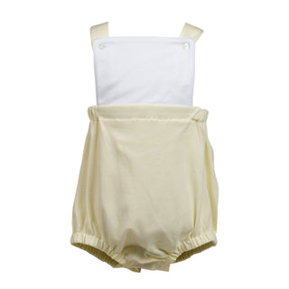 *PRE-ORDER* Boys Pima Knit Sunbubble - Yellow Stripe