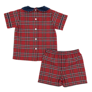Peter Short Set - Royal Plaid
