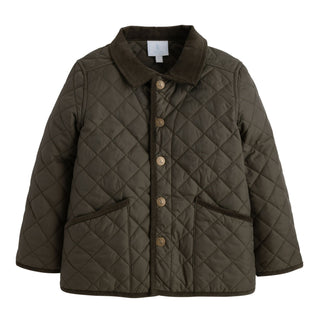 Classic Quilted Jacket - Olive