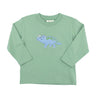 Triceratops on Sage Green