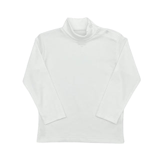 Pima Turtleneck - White