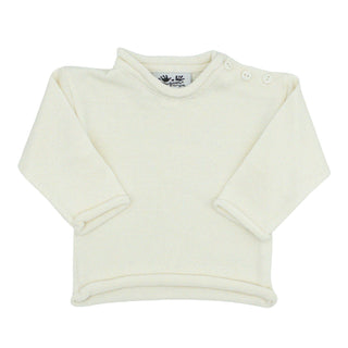 Classic Rollneck Sweater - Cream