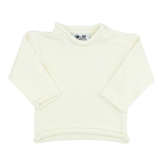 Classic Rollneck Sweater - Cream